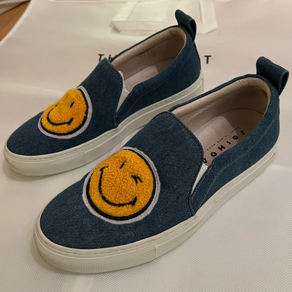 Joshua Sanders slip on denim sneakers